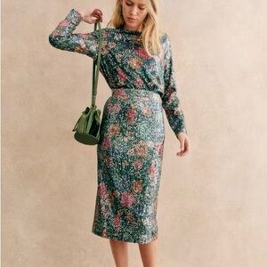 {Sézane} Skirt & Top